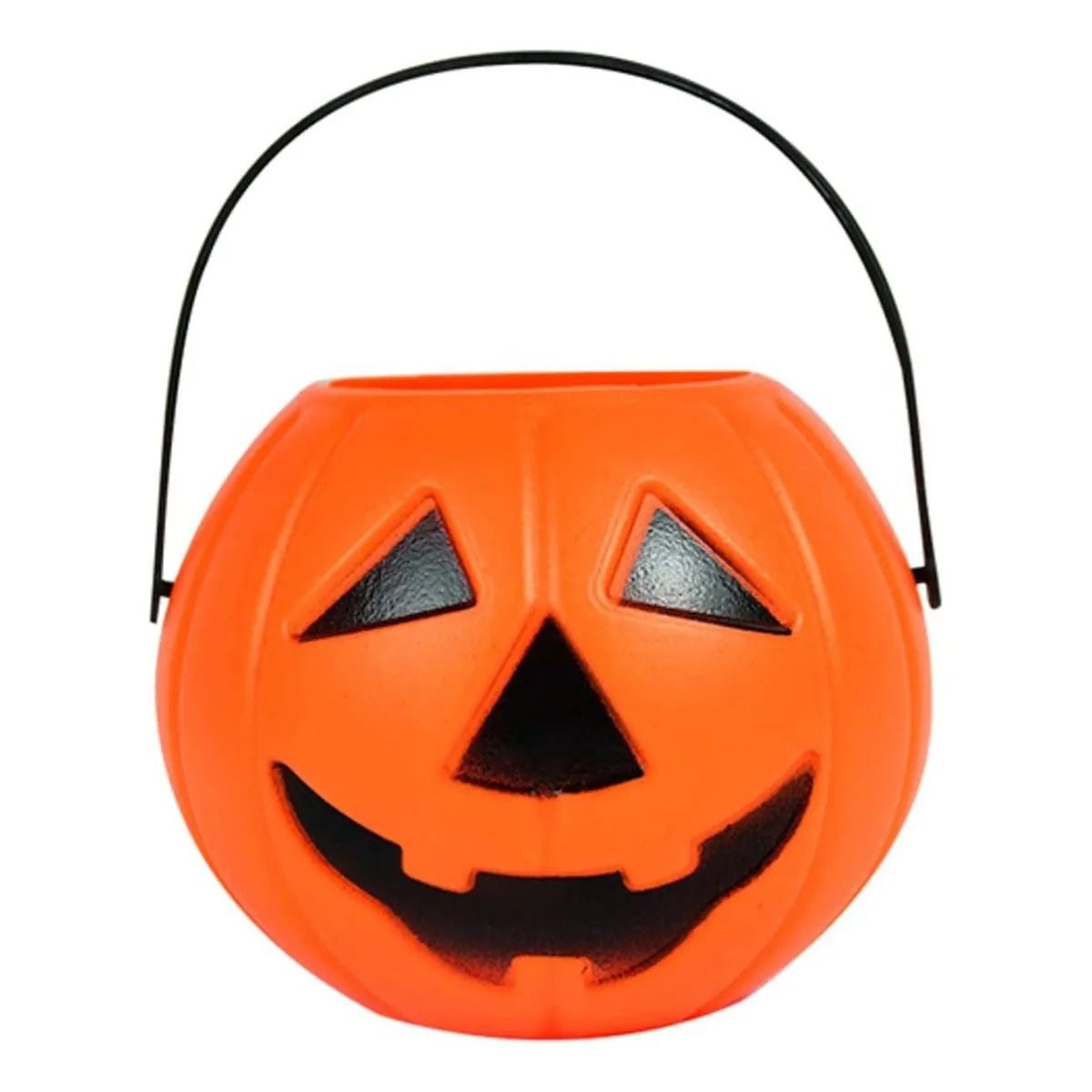 GENERICO - Mini Cubo Calabaza Para Dulces Halloween Cubo Dulce O Truco