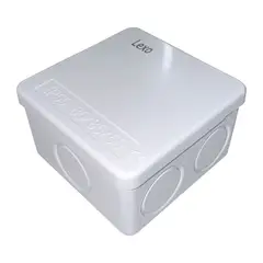 LEXO - Caja Estanca Lisa Sin Conos 85x85x50 Certificada pack 10