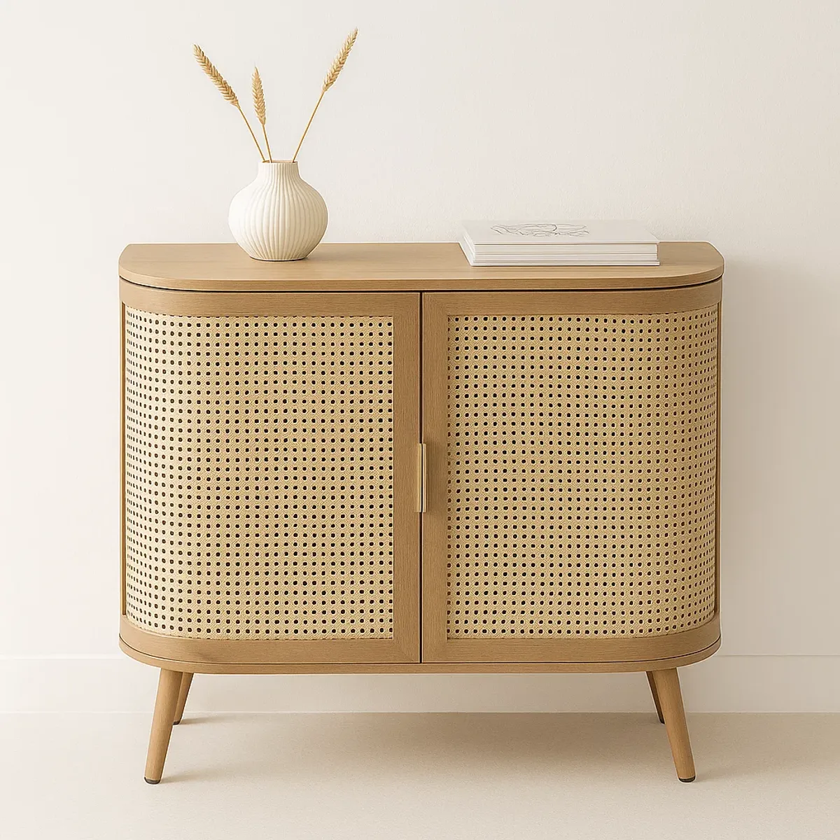 KLIK - Cómoda Siena Rattan - Natural