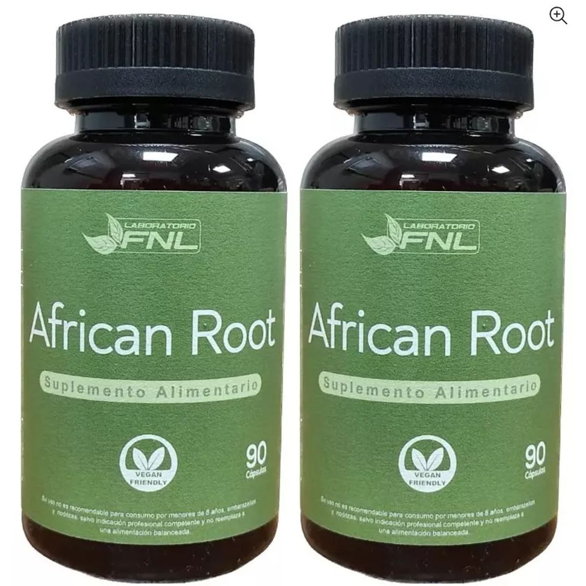 FNL - Ashwagandha - African Root FNL - 180 Capsulas Vegan