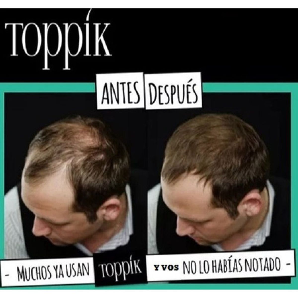 GENERICO - Toppik Pelo En Polvo 275g - Color Santiago