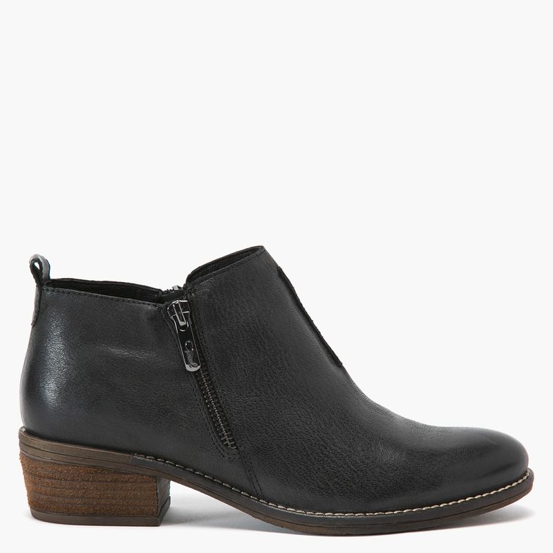 GACEL Botín Mujer Cuero Negro | falabella.com
