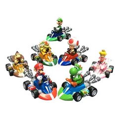 GENERICO - Mario Kart Auto Fricción Personajes de Nintendo