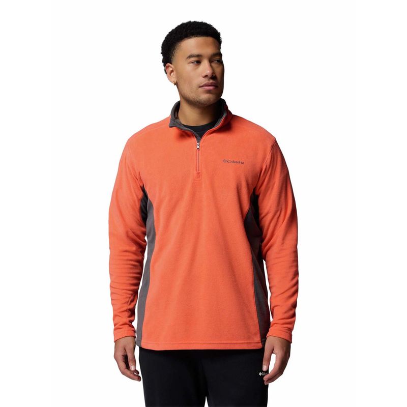 COLUMBIA - Polar Hombre Klamath Range II Half Zip Naranjo COLUMBIA