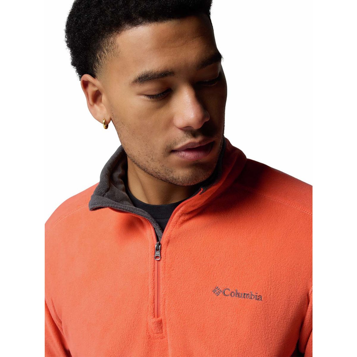 COLUMBIA - Polar Hombre Klamath Range II Half Zip Naranjo COLUMBIA