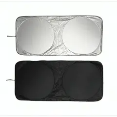 GENERICO - Cubre Parabrisas Auto Parasol Con Protección Uv Compactable