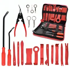 GENERICO - Kit De Herramientas Desmontaje Audio Tableros Auto 19 Piezas