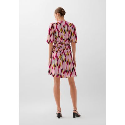 Imagen 2 del producto VESTIDO MINI ESTAMPADO FRUNCES