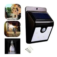 GENERICO - Panel Solar Con Sensor De Movimiento 5w 6000K