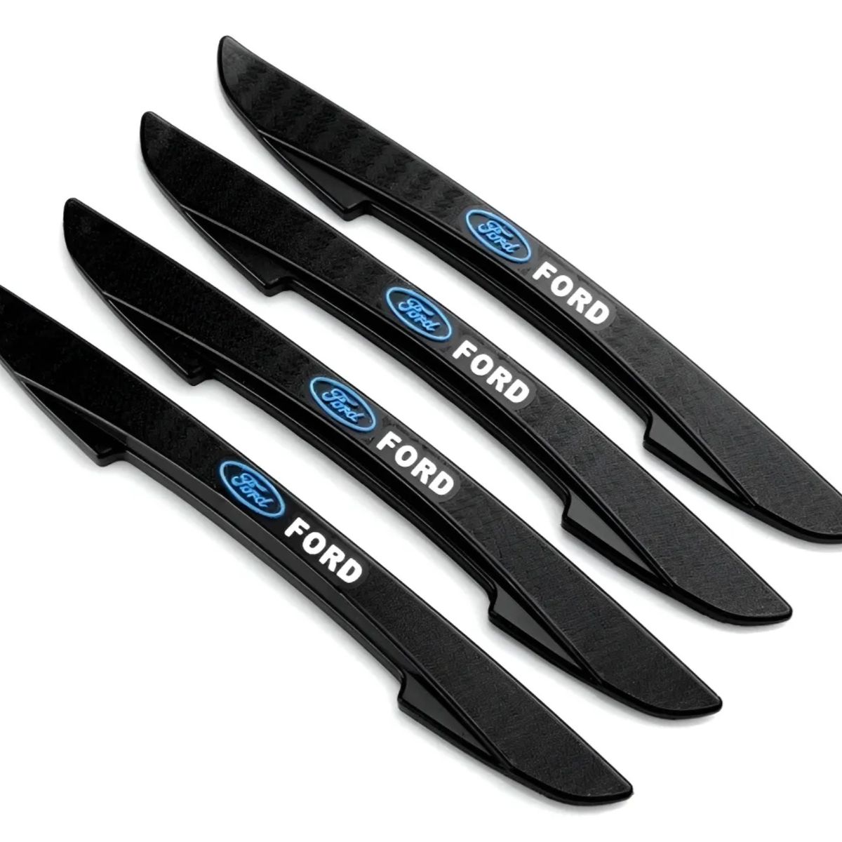 GENERICO - Set Protector Goma Puerta Retrovisor Auto para Ford