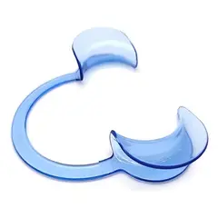 GENERICO - Separador De Labios Dental Retractor Bucal Clear Blue