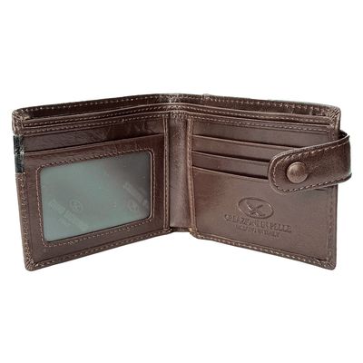 Imagen 2 del producto BILLETERA DE CUERO HOMBRE PAOLO 673 CAFÉ