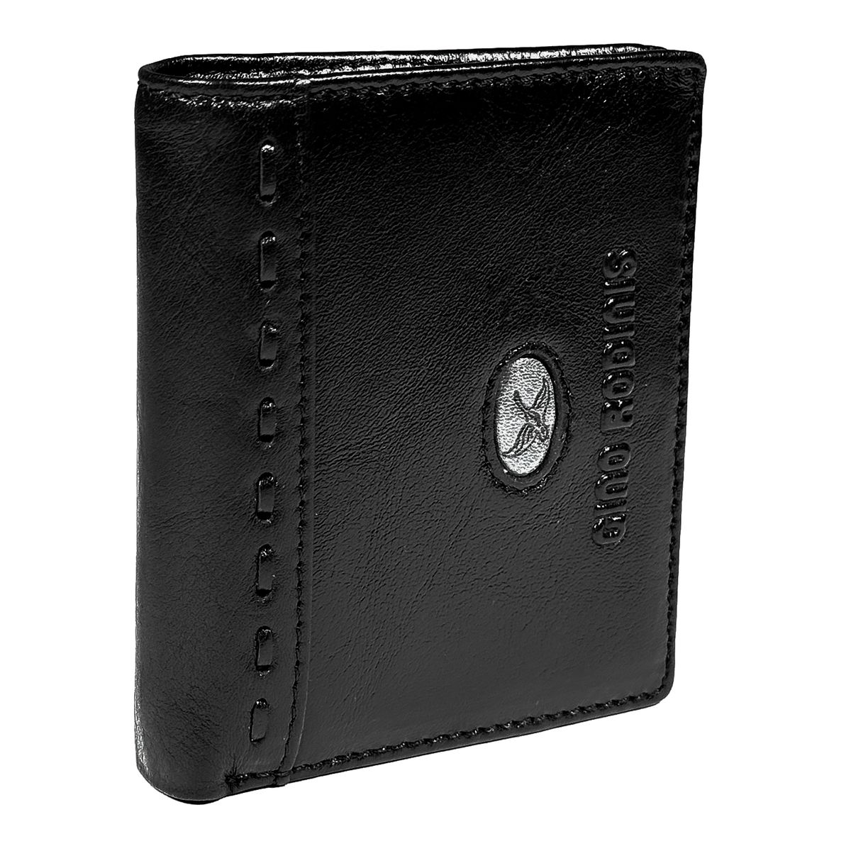 GINO RODINIS - BILLETERA DE CUERO HOMBRE  STEFANO  663 NEGRO GINO RODINIS