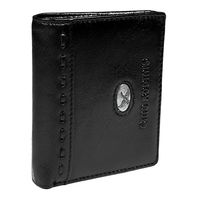 BILLETERA DE CUERO HOMBRE STEFANO 663 NEGRO