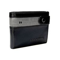 BILLETERA DE CUERO HOMBRE PAOLO 673 NEGRO