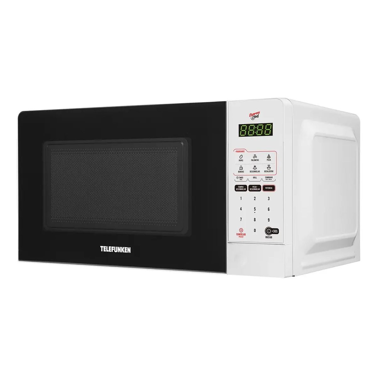 TELEFUNKEN - HORNO MICROONDAS 20 LITROS DIGITAL MARCA TELEFUNKEN