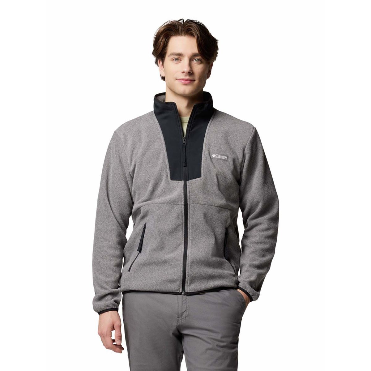 COLUMBIA - Polar Hombre Sequoia Grove Full Zip Gris COLUMBIA