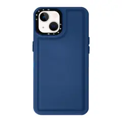 KBOD - Carcasa Antigolpes Puff Color De Silicona Para iPhone 11 Azul