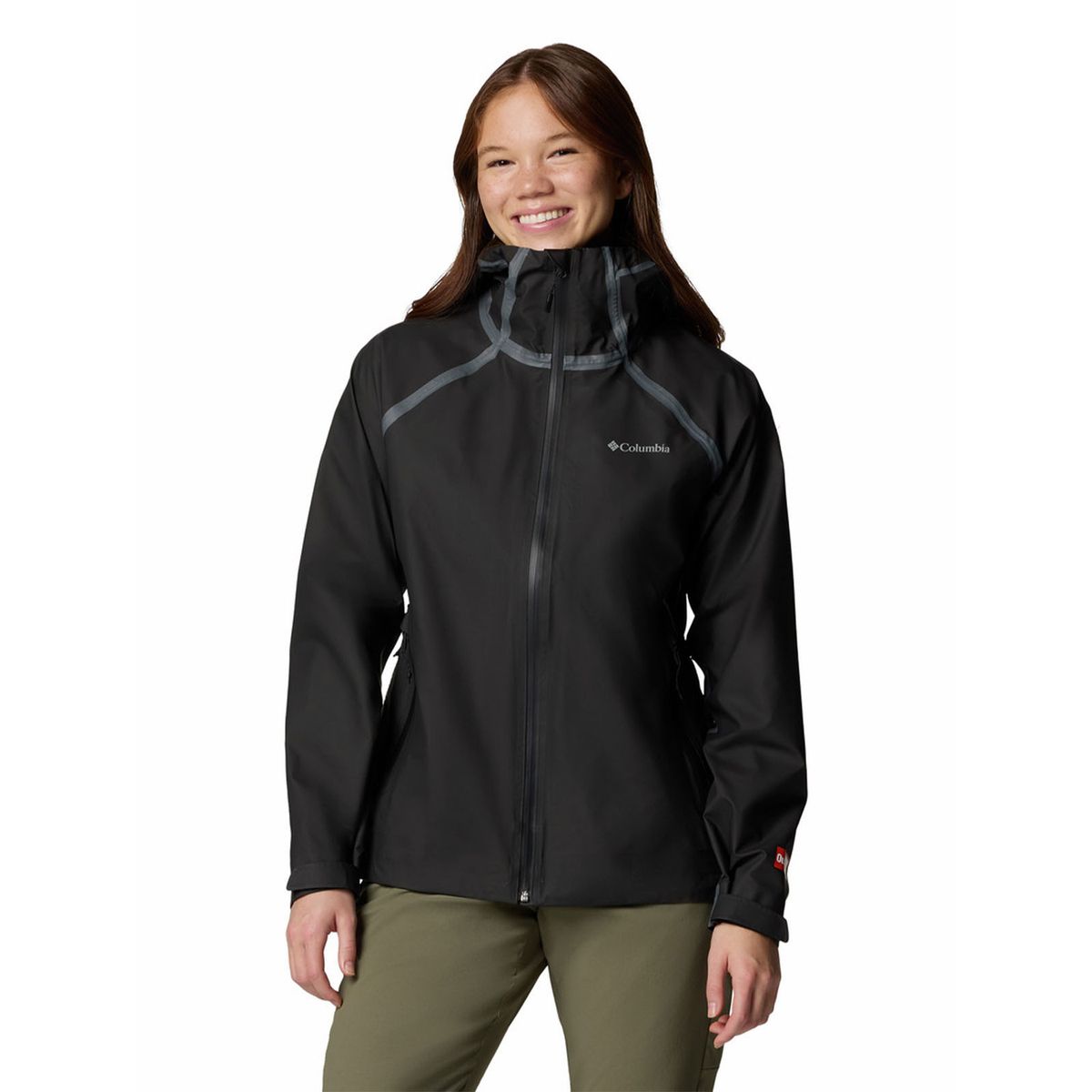 COLUMBIA - Cortaviento Mujer Reign No Shine Negro COLUMBIA