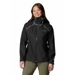 COLUMBIA - Cortaviento Mujer Reign No Shine Negro