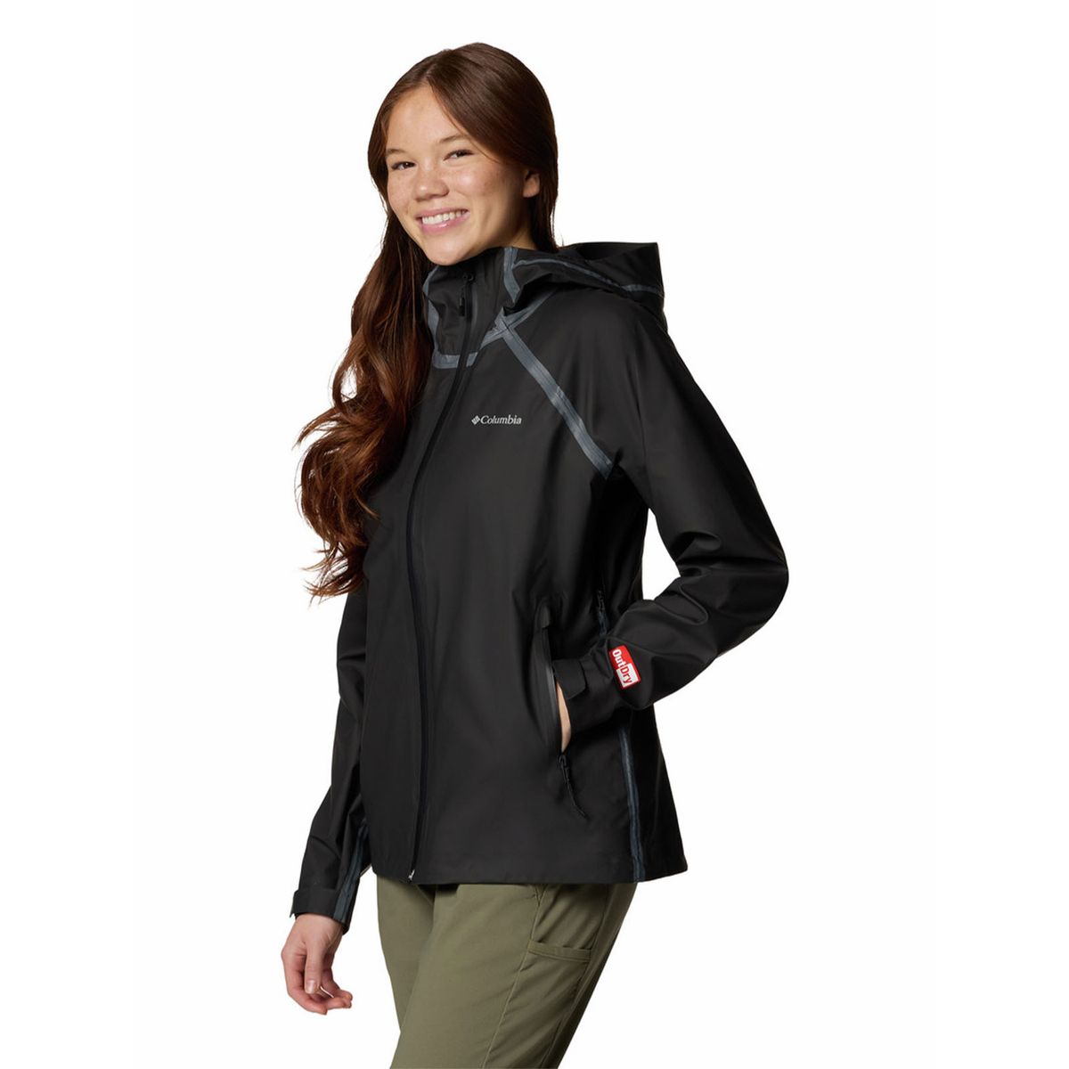 COLUMBIA - Cortaviento Mujer Reign No Shine Negro COLUMBIA