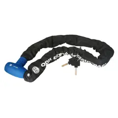 ODIS - Candado Bicicleta Cadena Integrada Bike 95mmx1m Llave Mapa