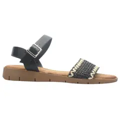CHALADA - Sandalia Mujer Negro Casual Beni-13