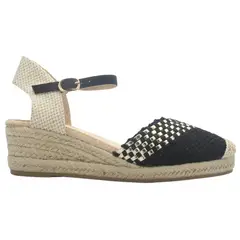 CHALADA - Alpargata Mujer Negro Casual Parati-11