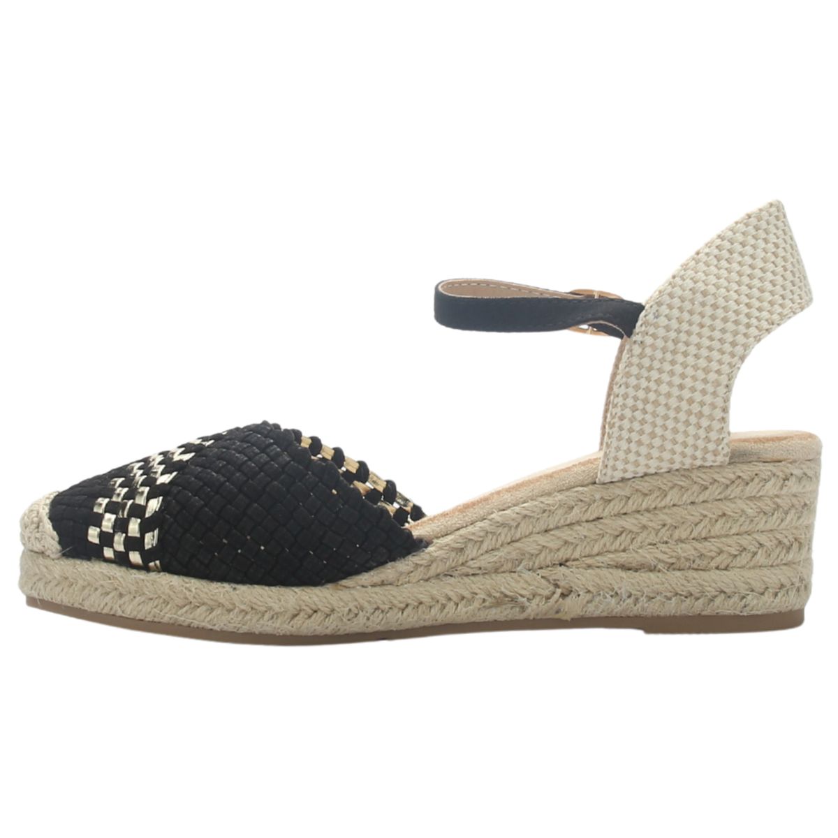 CHALADA - Alpargata Mujer Negro Casual Chalada Parati-11