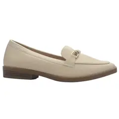 CHALADA - Mocasin Mujer Beige Casual Rami-1