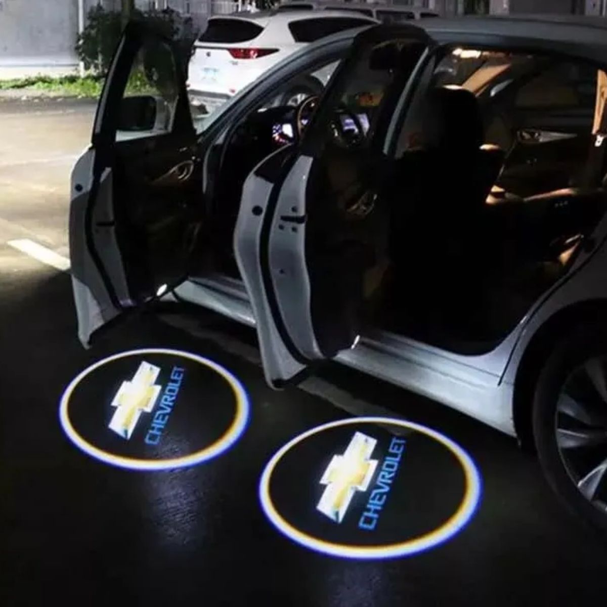 GENERICO - Par Luces De Cortesia Para Puertas Proyección Insignia Chevrolet