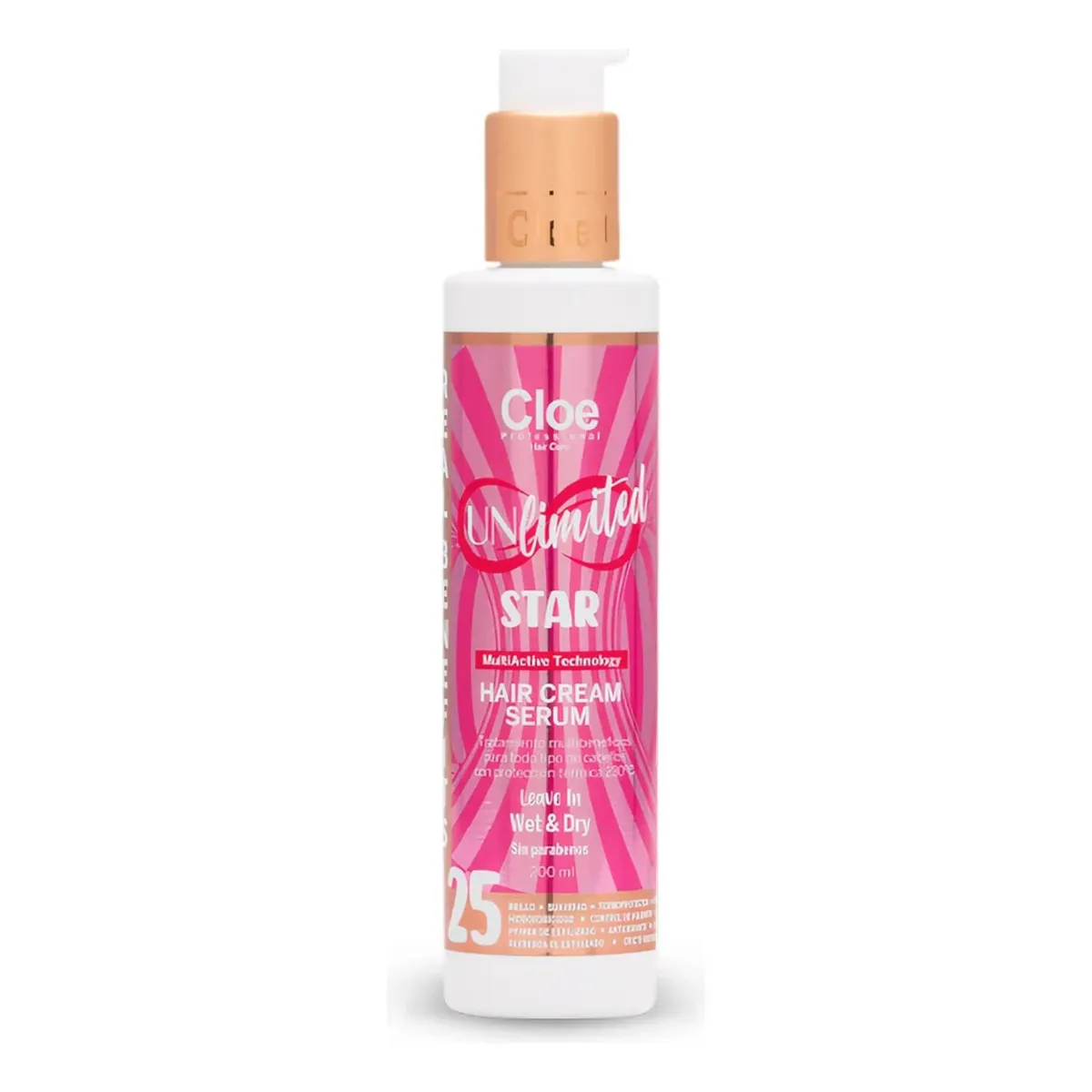 CLOE - 25 Beneficios Cloe Unlimited Star 200 Ml Leave In