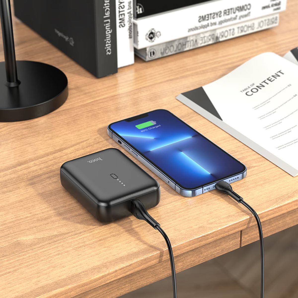 HOCO - Power Bank 5000mah Hoco J96 negro