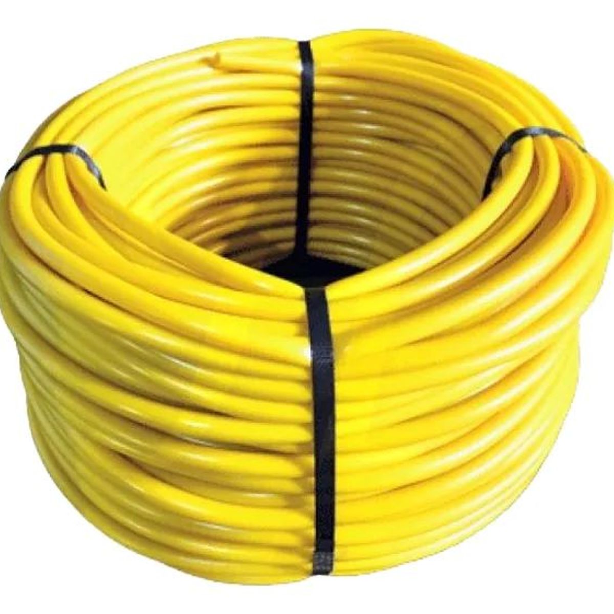 METALFER - Manguera Multiuso 3/8 PuLG Amarillo 100 Mts
