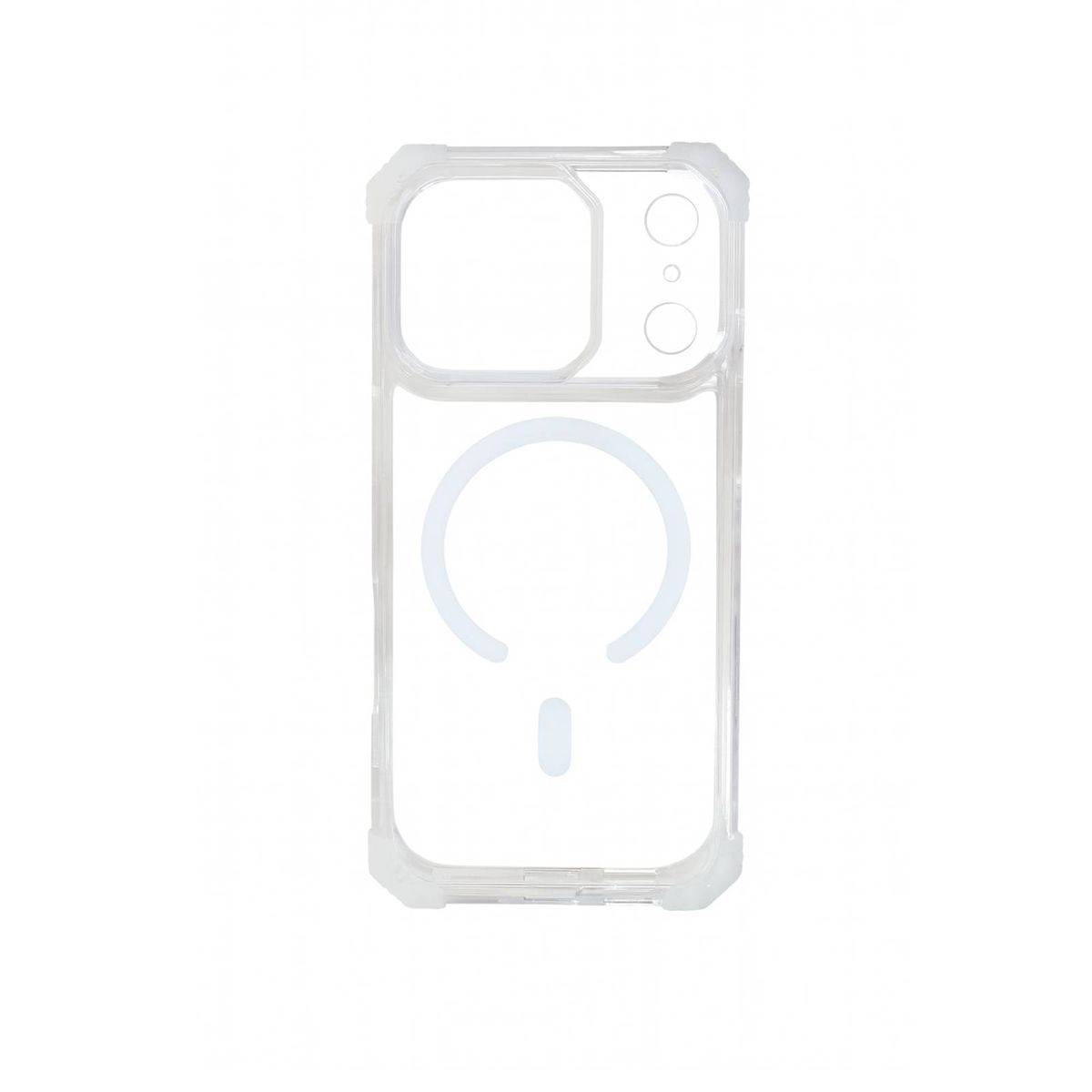 JOIGO - Carcasa Antishock Clear Para iPhone 17 Pro Magsafe Blanco
