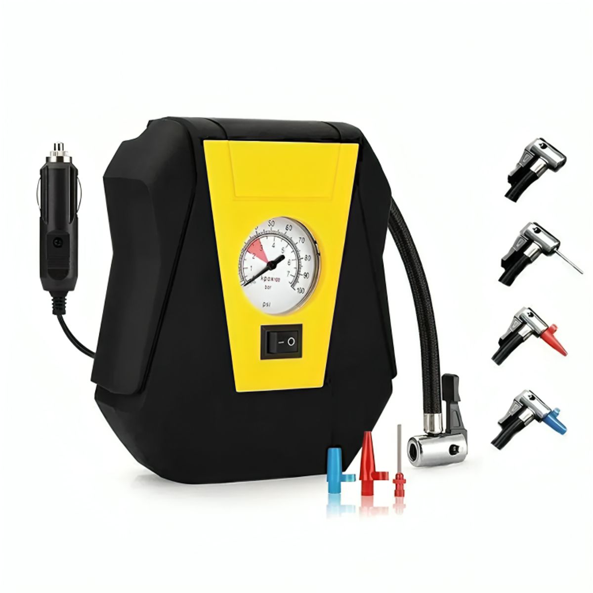 GENERICO - Mini Compresor De Aire 12v Para Vehículos Neumáticos 150psi