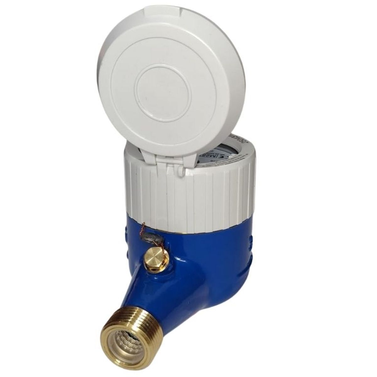 GENERICO - Medidor Remarcador De Agua Con Conexión 20 MM DN20 3/4
