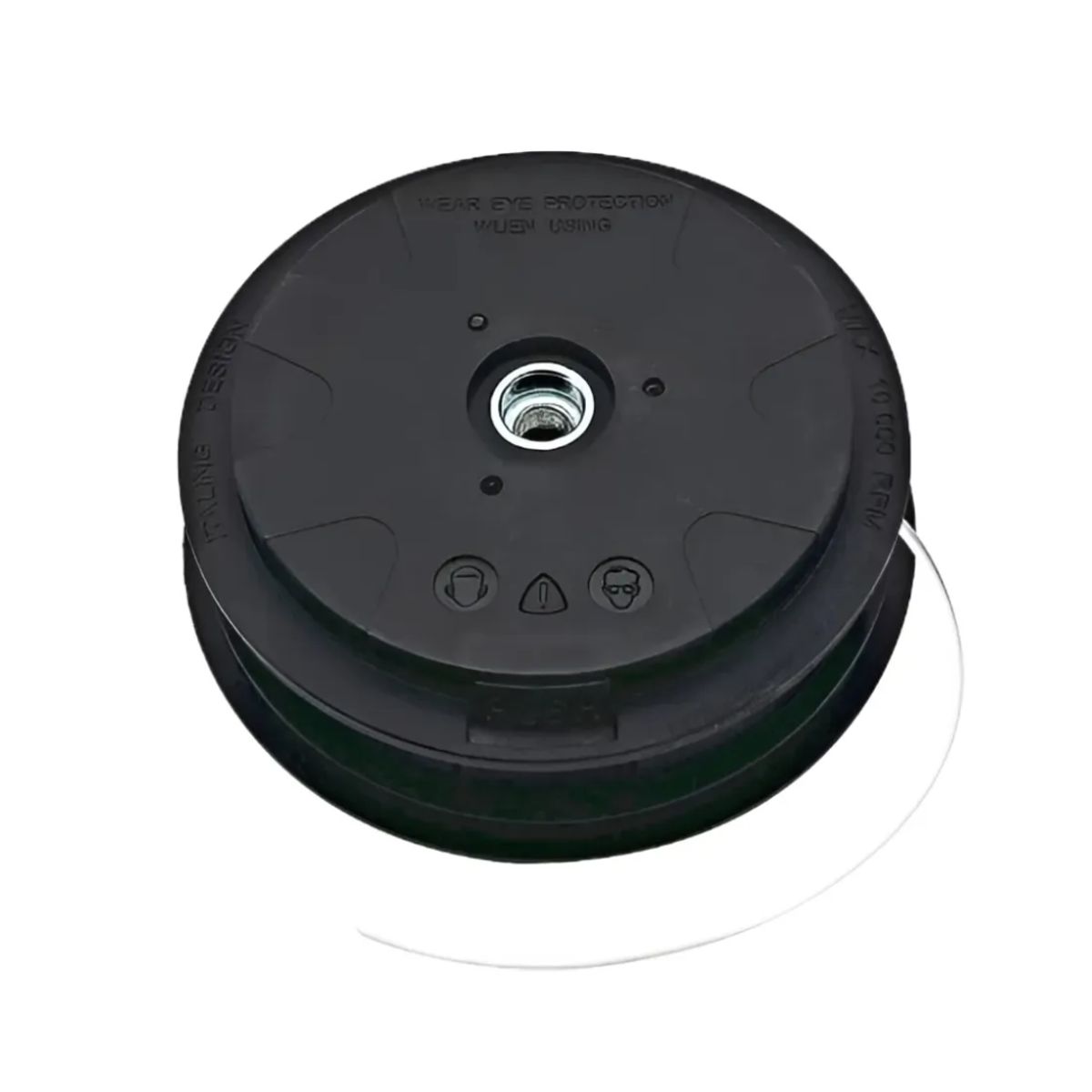 GENERICO - Cabezal Trimmer Universal Desmalezadora China Negro