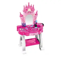 GENERICO - Tocador De Juguete Para Niñas De Maquillaje Con Luz Y Sonido