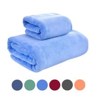 Pack 2 Toallas Microfibra 140x70 + 75x35 Secado Rapido