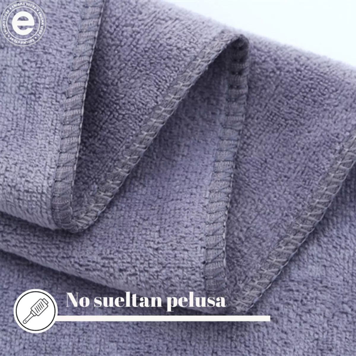 GARSIL - Pack 2 Toallas Microfibra 140x70 + 75x35 Secado Rapido