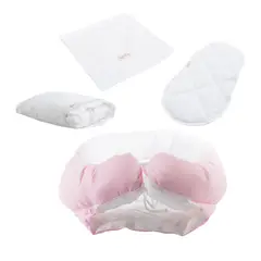 KOLECHO SWEET DREAMS - SET ESENCIAL PARA BEBÉ TRADICIONAL ROSADO [M] KOLECHO
