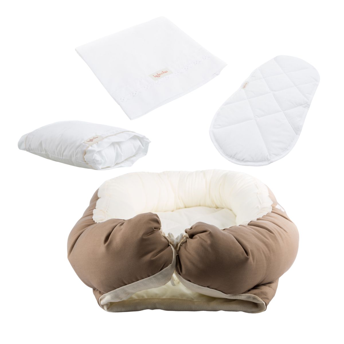 KOLECHO SWEET DREAMS - SET ESENCIAL PARA BEBÉ TRADICIONAL BEIGE [M]  KOLECHO