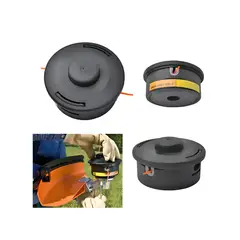 GENERICO - Cabezal Porta Nylon Trimmer Desmalezadora Compatible Con Stihl Fs55 Fs85 Fs120 Fs250
