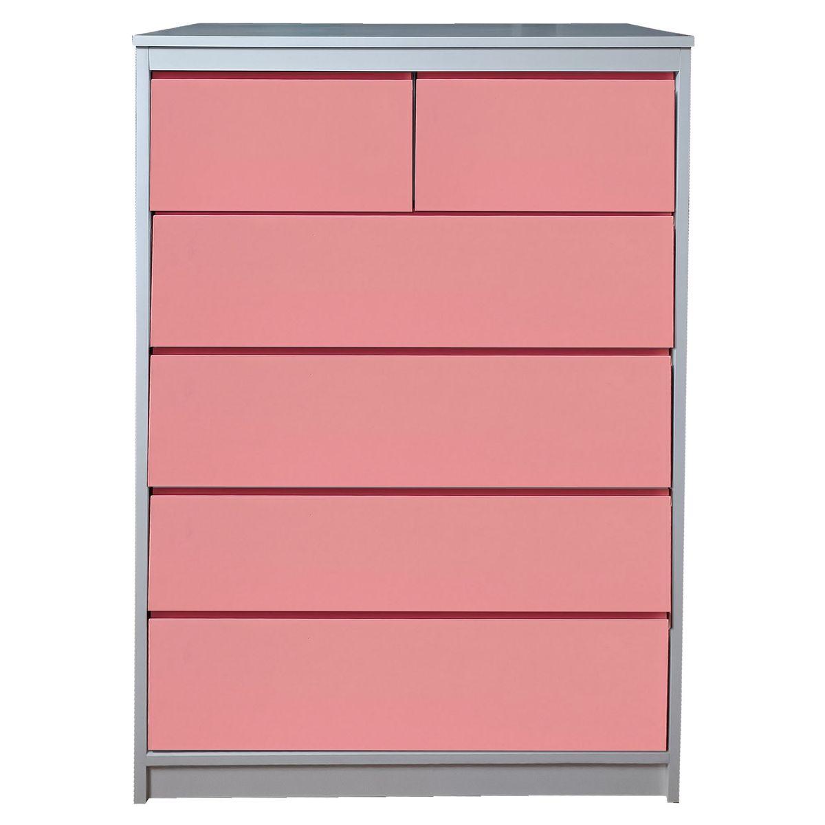 DECORACION CREATIVA - Cajonera Infantil 6 cajones Rosados/ Linea Minimal