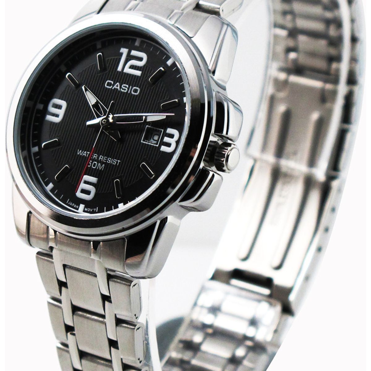 CASIO - RELOJ CASIO LTP1314D-1A MUJER ANALOGO METAL WR50M