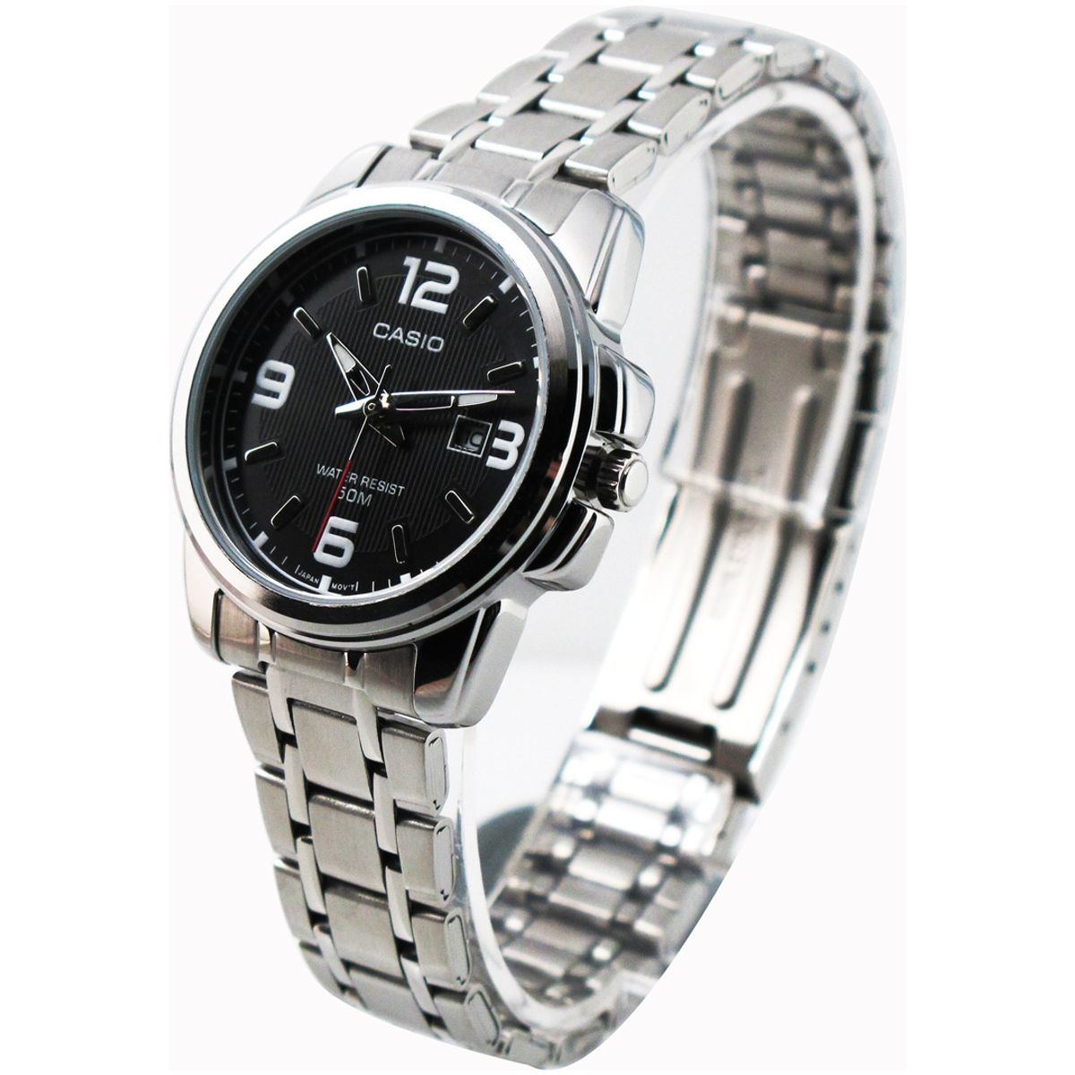 CASIO - RELOJ CASIO LTP1314D-1A MUJER ANALOGO METAL WR50M
