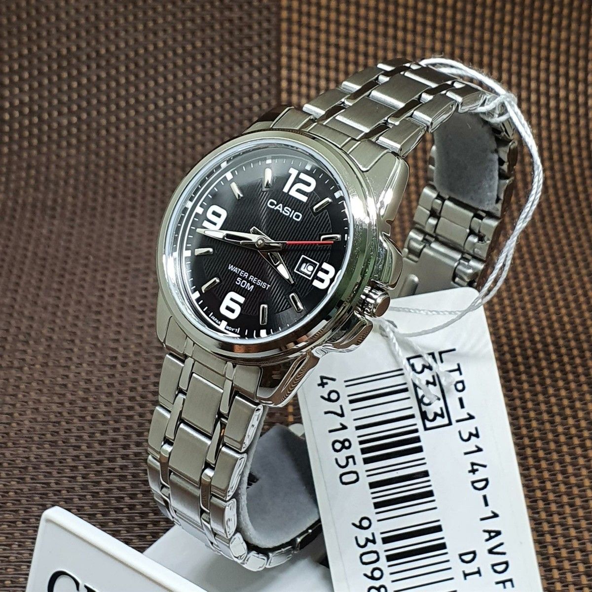 CASIO - RELOJ CASIO LTP1314D-1A MUJER ANALOGO METAL WR50M