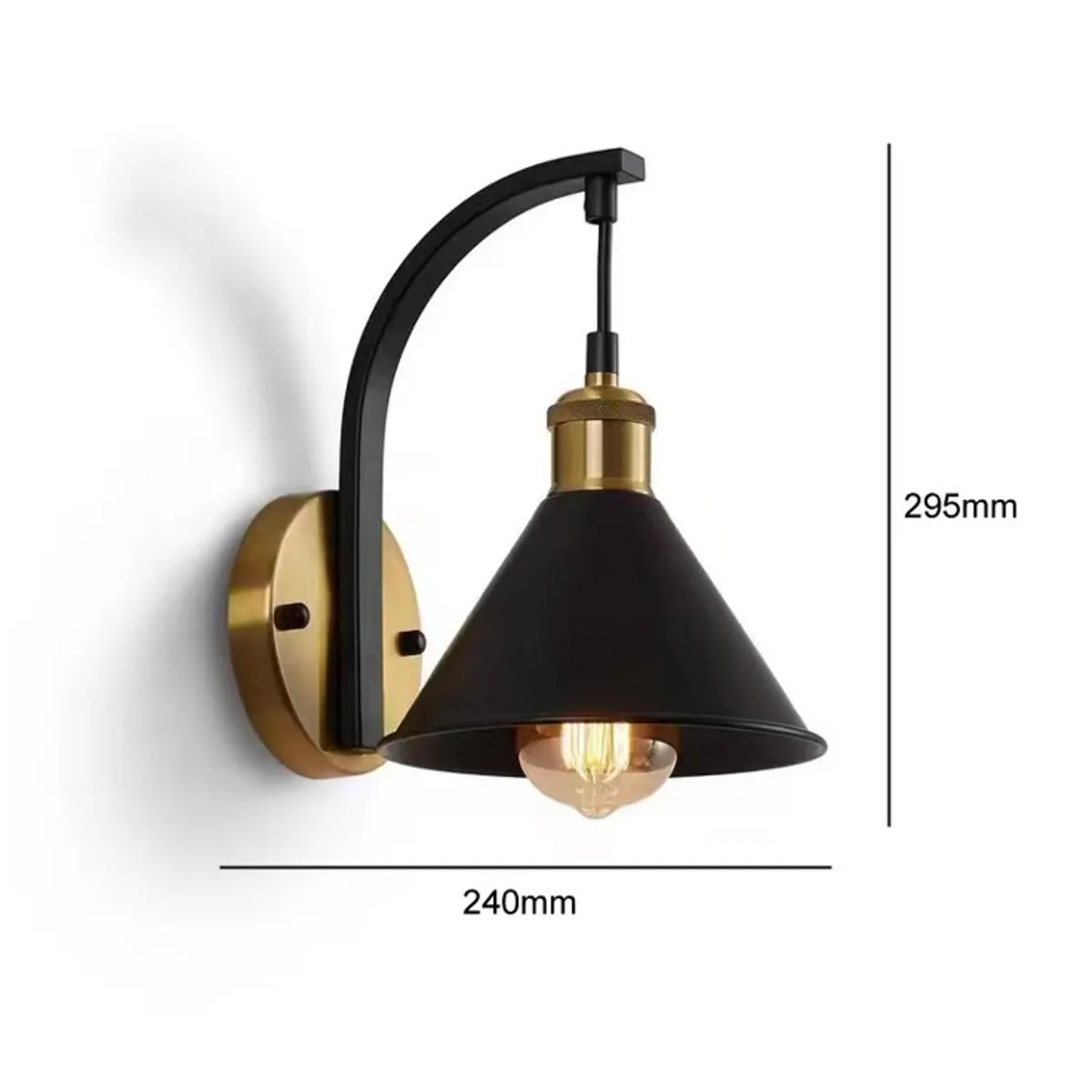 WANT - APLIQUE MODERNO PORTA AMPOLLETA E27