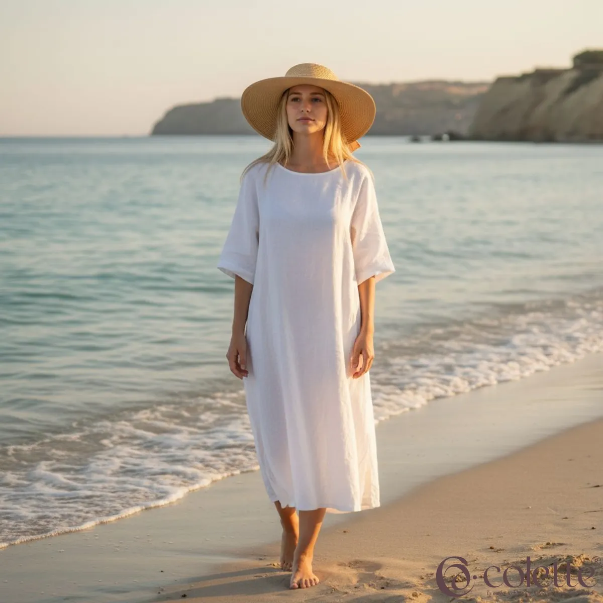 COLETTE - Sombrero Veraniego Lazo Colores Varios